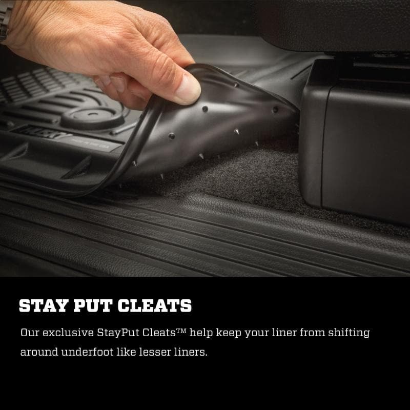 Husky Liners - Floor Mats - Rubber - Husky Liners 10-12 Ford Mustang WeatherBeater Combo Black Floor Liners - Anything Coyote