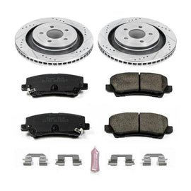 PowerStop - Brake Kits - Performance D&S - Power Stop 15-19 Ford Mustang Rear Z23 Evolution Sport Brake Kit - Anything Coyote