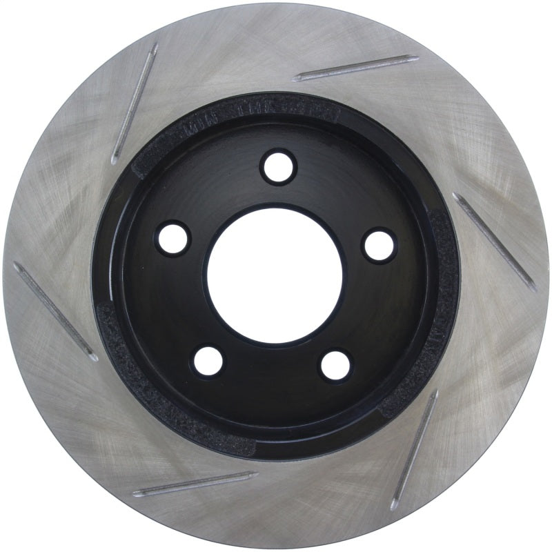 Stoptech - Brake Rotors - Slotted - StopTech Power Slot 94-02 Mustang (Excl Cobra) / 03-04 Mustang Base/GT Rear Left Slotted Rotor - Anything Coyote