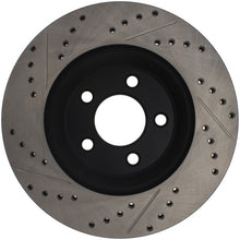 Load image into Gallery viewer, Stoptech - Brake Rotors - Slot &amp; Drilled - StopTech 05-10 Ford Mustang GT Front Left Slotted &amp; Drilled Rotor - Anything Coyote