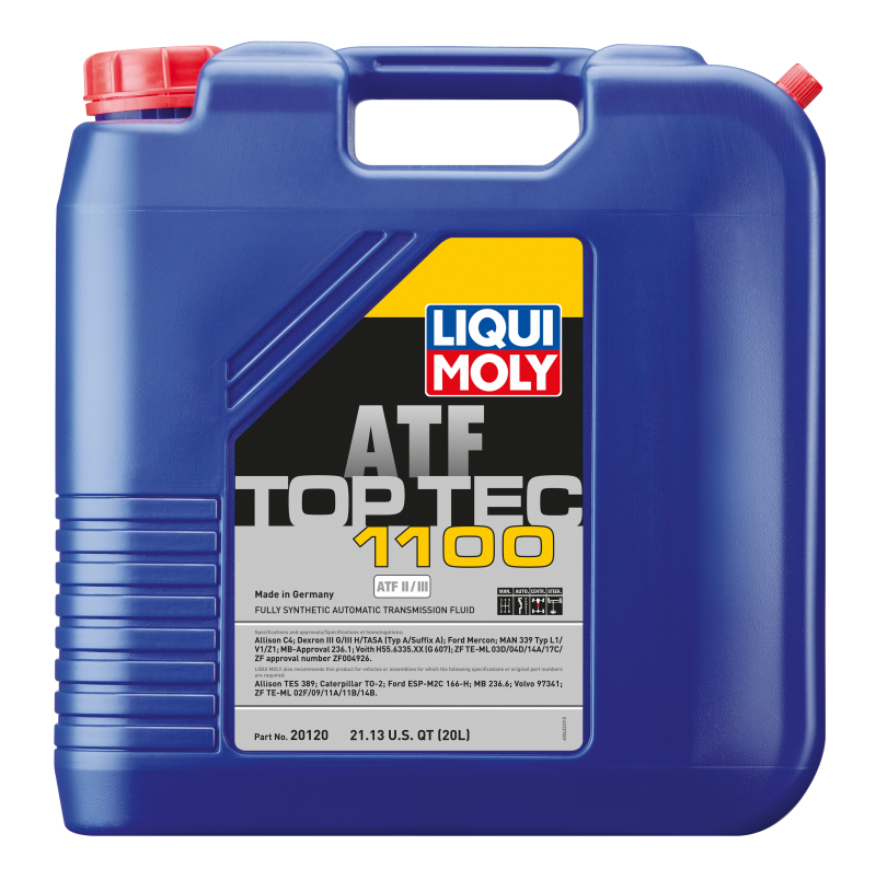 LIQUI MOLY - Gear Oils - LIQUI MOLY 20L Top Tec ATF 1100 - Anything Coyote