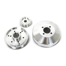 Load image into Gallery viewer, BBK - Pulleys - Crank, Underdrive - BBK 96-01 Mustang 4.6 GT Cobra Underdrive Pulley Kit - Lightweight CNC Billet Aluminum (3pc) - Anything Coyote