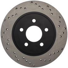 Load image into Gallery viewer, Stoptech - Brake Rotors - Drilled - StopTech 05-10 Ford Mustang V6/4.0L / GT V8/4.6L Cross Drilled Right Rear Rotor - Anything Coyote