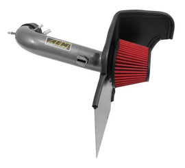 AEM Induction - Cold Air Intakes - AEM 2015 Ford Mustang GT 5.0L V8 - Cold Air Intake System - Gunmetal Gray - Anything Coyote