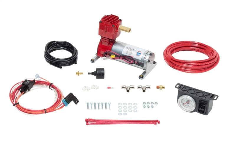 Firestone - Air Compressor Systems - Firestone Air-Rite Air Command I Heavy Duty Air Compressor System w/Single Analog Gauge (WR17602097) - Anything Coyote