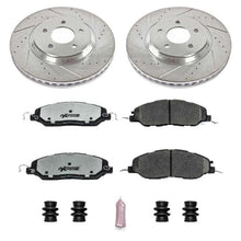 Load image into Gallery viewer, PowerStop - Brake Kits - Performance D&amp;S - Power Stop 11-14 Ford Mustang Front Z26 Street Warrior Brake Kit - Anything Coyote