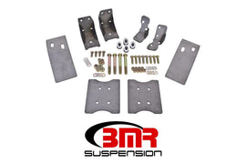 BMR Suspension - Diff Braces - BMR 79-04 Fox Mustang Torque Box Reinforcement Plate Kit (TBR002 And TBR003) - Natural - Anything Coyote