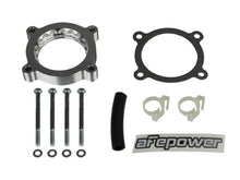 Load image into Gallery viewer, aFe - Throttle Body Spacers - aFe 11-14 Ford Mustang/ 11-14 Ford F-150 V6 3.7L Silver Bullet Throttle Body Spacer - Silver - Anything Coyote