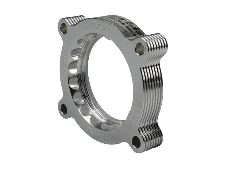 aFe - Throttle Body Spacers - aFe 11-14 Ford Mustang/ 11-14 Ford F-150 V6 3.7L Silver Bullet Throttle Body Spacer - Silver - Anything Coyote