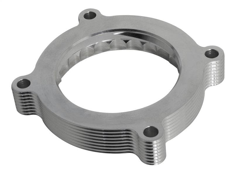 aFe - Throttle Body Spacers - aFe Silver Bullet Throttle Body Spacers 15-16 Ford Mustang GT V8-5.0L - Anything Coyote