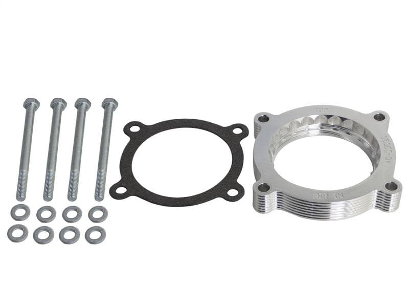 aFe - Throttle Body Spacers - aFe Silver Bullet Throttle Body Spacers 15-16 Ford Mustang GT V8-5.0L - Anything Coyote