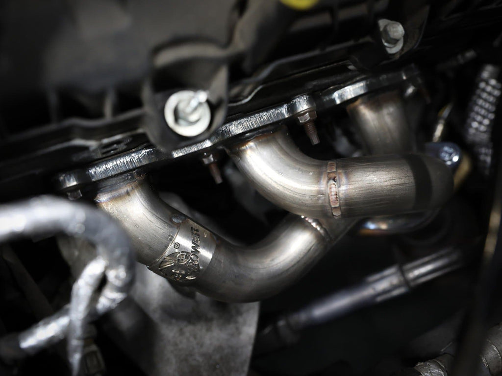 aFe - Headers & Manifolds - aFe Twisted Steel Shorty Header 11-17 Ford Mustang V6-3.7L - Anything Coyote