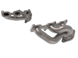 aFe - Headers & Manifolds - aFe Twisted Steel Shorty Header 11-17 Ford Mustang V6-3.7L - Titanium Coat Finish - Anything Coyote