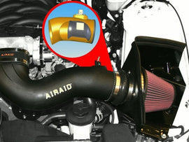 Airaid - Cold Air Intakes - Airaid 05-09 Mustang GT 4.6L MXP Intake System w/ Tube (Dry / Red Media) - Anything Coyote