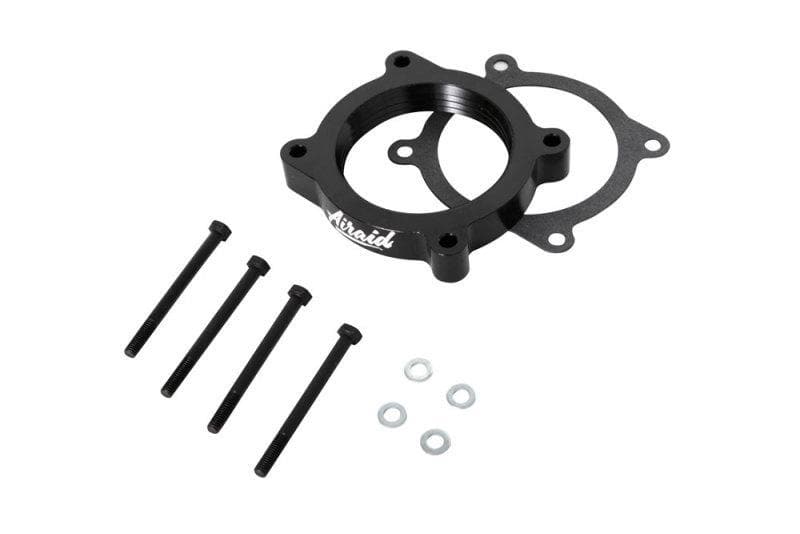 Airaid - Throttle Body Spacers - Airaid 11-14 Ford Mustang / 11-13 F-150 5.0L V8 PowerAid TB Spacer - Anything Coyote