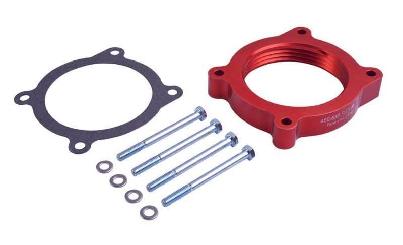 Airaid - Throttle Body Spacers - Airaid 11-14 Ford Mustang / 11-13 F-150 5.0L V8 PowerAid TB Spacer - Anything Coyote