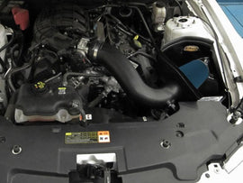 Airaid - Cold Air Intakes - Airaid 11-14 Ford Mustang 3.7L V6 MXP Intake System w/ Tube (Dry / Blue Media) - Anything Coyote