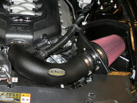 Airaid - Cold Air Intakes - Airaid 11-14 Ford Mustang GT 5.0L Race Only (No MVT) MXP Intake System w/ Tube (Oiled / Red Media) - Anything Coyote