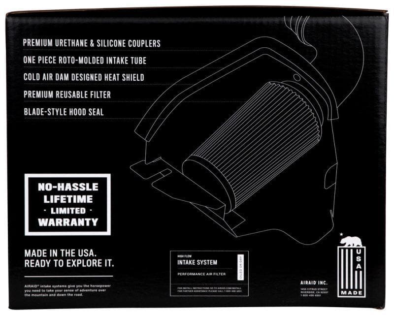 Airaid - Cold Air Intakes - Airaid 2018-2020 Ford Mustang V8-5.0L F/I Airaid Jr Intake Kit - Anything Coyote