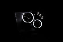 Load image into Gallery viewer, ANZO - Headlights - ANZO 2005-2009 Ford Mustang Projector Headlights w/ Halo Black - Anything Coyote