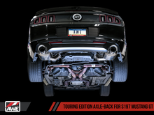 Load image into Gallery viewer, AWE Tuning - Axle Back - AWE Tuning S197 Mustang GT Axle-back Exhaust - Touring Edition (Chrome Silver Tips) - Anything Coyote