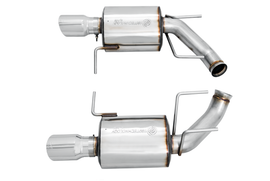 AWE Tuning - Axle Back - AWE Tuning S197 Mustang GT Axle-back Exhaust - Touring Edition (Chrome Silver Tips) - Anything Coyote