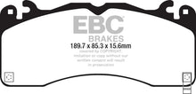 Load image into Gallery viewer, EBC - Brake Pads - Performance - EBC 15+ Ford Mustang 5.0 Performance Pkg Redstuff Front Brake Pads - Anything Coyote