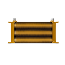 Load image into Gallery viewer, Mishimoto - Oil Coolers - Mishimoto Universal 19 Row Oil Cooler - Gold - Anything Coyote