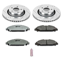 Load image into Gallery viewer, PowerStop - Brake Kits - Performance D&amp;S - Power Stop 15-19 Ford Mustang Front Z26 Street Warrior Brake Kit - Anything Coyote