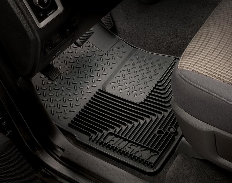Husky Liners - Floor Mats - Rubber - Husky Liners 12-13 Dodge Ram/88-09 Toyota 4Runner Heavy Duty Black 2nd Row Floor Mats - Anything Coyote