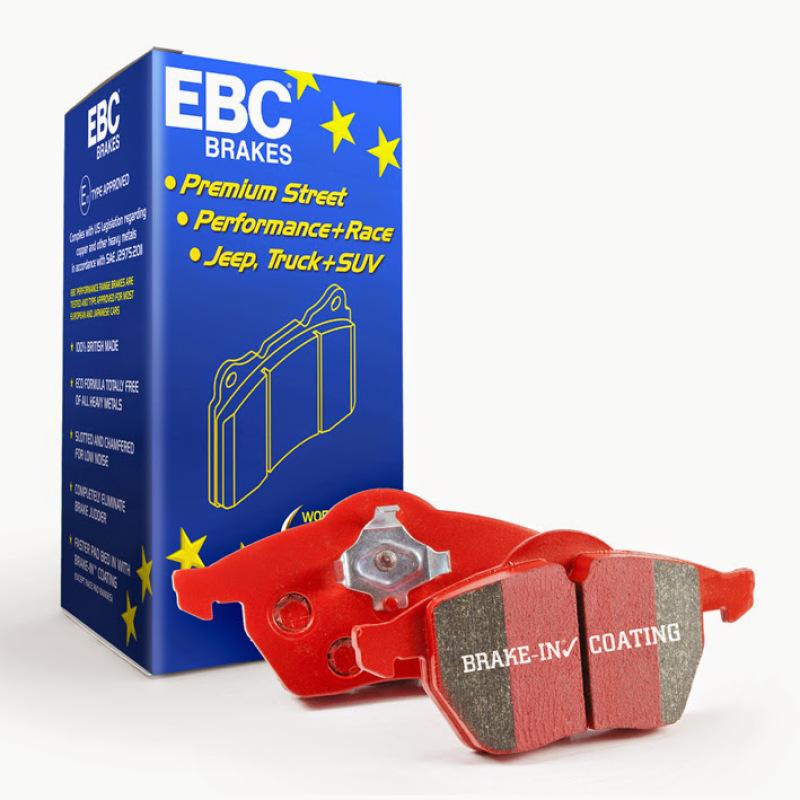EBC - Brake Pads - Performance - EBC 15+ Ford Mustang 5.0 Performance Pkg Redstuff Front Brake Pads - Anything Coyote
