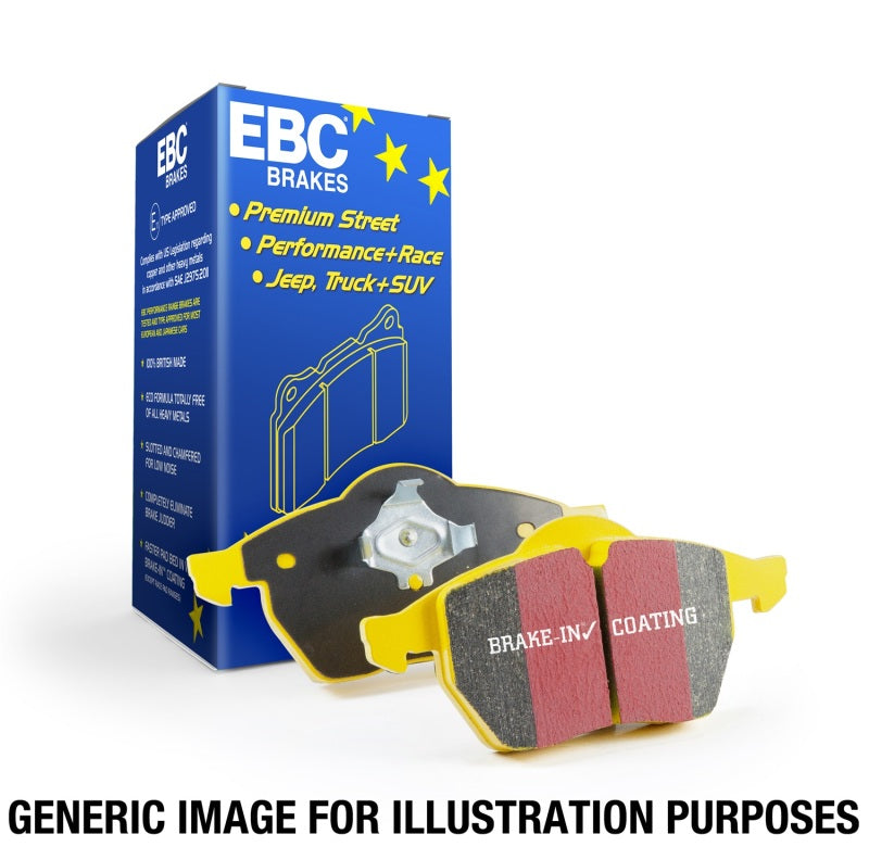 EBC - Brake Pads - Performance - EBC 04-08 Acura TL 3.2 (Manual)(Brembo) Yellowstuff Front Brake Pads - Anything Coyote