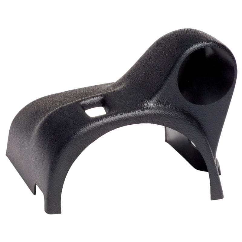 AutoMeter - Gauge Pods - Autometer 94-04 Mustang Black Single Steering Column 2 1/6inch Gauge Pod - Anything Coyote