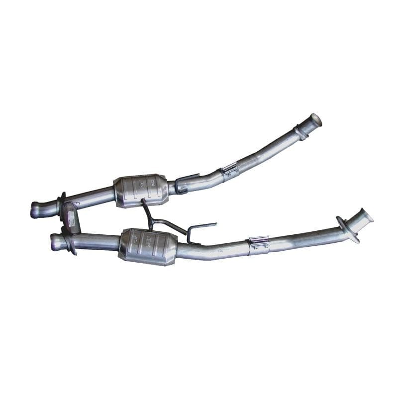 BBK - Downpipe Back - BBK 94-95 Mustang 5.0 High Flow H Pipe With Catalytic Converters - 2-1/2 - Anything Coyote