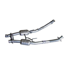 Load image into Gallery viewer, BBK - Downpipe Back - BBK 94-95 Mustang 5.0 High Flow H Pipe With Catalytic Converters - 2-1/2 - Anything Coyote