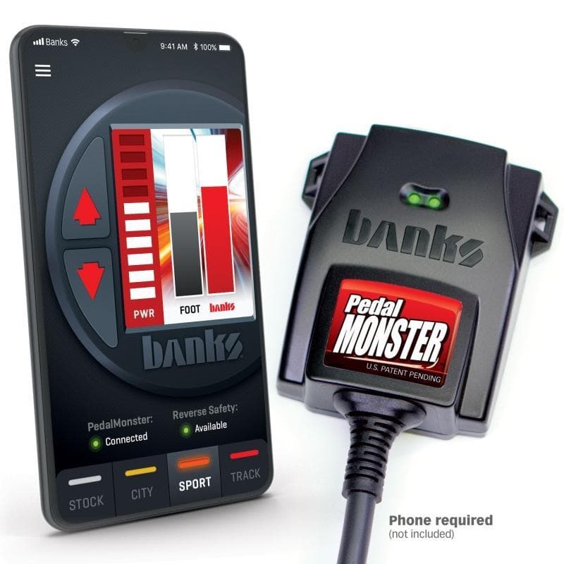 Banks Power - Throttle Controllers - Banks Power Pedal Monster Kit (Stand-Alone) - Molex MX64 - 6 Way - Use w/Phone - Anything Coyote