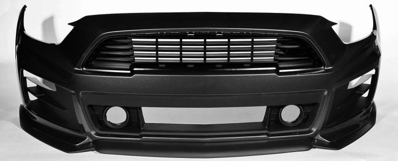 Roush - Grilles - ROUSH 2015-2017 Ford Mustang Complete Unpainted Front Fascia Kit (w/o Collision Detection & ACC) - Anything Coyote