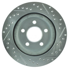 Load image into Gallery viewer, Stoptech - Brake Rotors - Slot &amp; Drilled - StopTech Select Sport 05-10 Ford Mustang GT Slotted and Drilled Rear Right Rotor - Anything Coyote