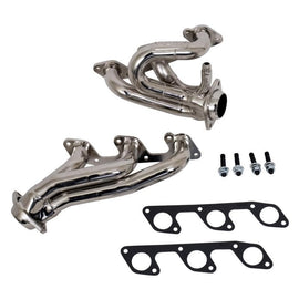 BBK - Headers & Manifolds - BBK 05-10 Mustang 4.0 V6 Shorty Tuned Length Exhaust Headers - 1-5/8 Chrome - Anything Coyote