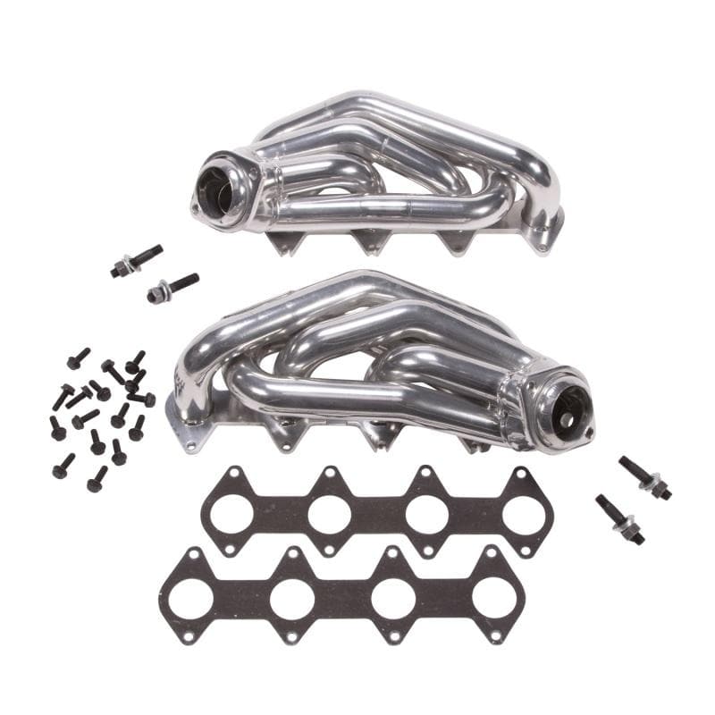 BBK - Headers & Manifolds - BBK 05-10 Mustang 4.6 GT Shorty Tuned Length Exhaust Headers - 1-5/8 Silver Ceramic - Anything Coyote