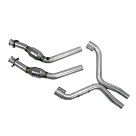BBK - Catback - BBK 11-14 Mustang 3.7 V6 High Flow X Pipe With Catalytic Converters - 2-1/2 - Anything Coyote