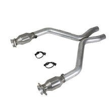 Load image into Gallery viewer, BBK - X Pipes - BBK 11-14 Mustang 3.7 V6 Short Mid X Pipe With Catalytic Converters 2-1/2 For BBK Long Tube Headers - Anything Coyote