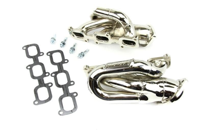 BBK - Headers & Manifolds - BBK 11-15 Mustang 3.7 V6 Shorty Tuned Length Exhaust Headers - 1-5/8 Chrome - Anything Coyote
