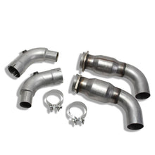 Load image into Gallery viewer, BBK - Connecting Pipes - BBK 15-20 Ford Mustang GT 3in Short Mid Pipe Kit w/Cats (Use LT Header 1633/16330/1856/18560) - Anything Coyote