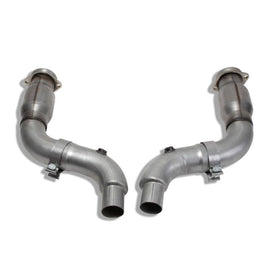 BBK - Connecting Pipes - BBK 15-20 Ford Mustang GT 3in Short Mid Pipe Kit w/Cats (Use LT Header 1633/16330/1856/18560) - Anything Coyote