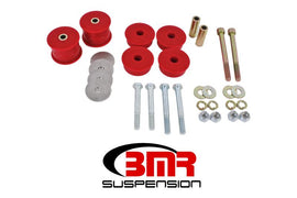 BMR Suspension - Differential Bushings - BMR 15-17 S550 Mustang Differential Bushing Kit (Polyurethane) - Red - Anything Coyote