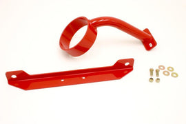 BMR Suspension - Driveshaft Loops - BMR 05-10 S197 Mustang Front Driveshaft Safety Loop - Red - Anything Coyote