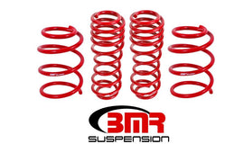 BMR Suspension - Lowering Springs - BMR 05-14 S197 Mustang GT Handling Version Lowering Springs (Set Of 4) - Red - Anything Coyote