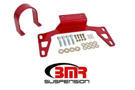 BMR Suspension - Driveshaft Loops - BMR 11-14 S197 Mustang Front Driveshaft Safety Loop - Red - Anything Coyote