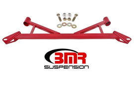 BMR Suspension - Chassis Bracing - BMR 15-17 S550 Mustang Front 4-Point Subframe Chassis Brace - Red - Anything Coyote